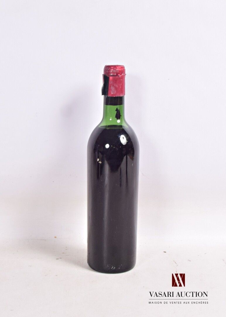 Null 1 Flasche Château PALMER Margaux GCC 1964

	Kein Etikett. Rock der Kapsel, &hellip;