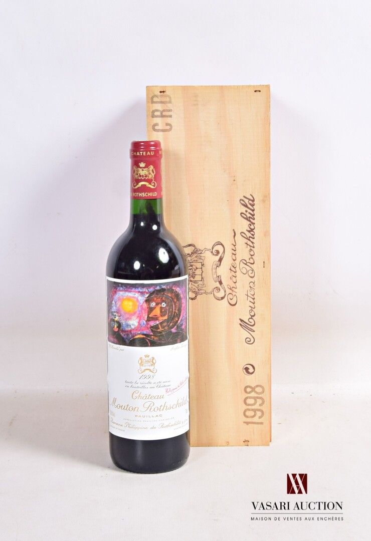Null 1 bouteille	Château MOUTON ROTHSCHILD	Pauillac 1er GCC	1998

	Et. De Rufino&hellip;