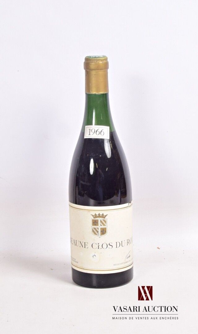 Null 1瓶BEAUNE Clos du Roi mise Nicolas 1966

	还有。有点污渍，有点磨损（1处撕裂）。N：5厘米。
