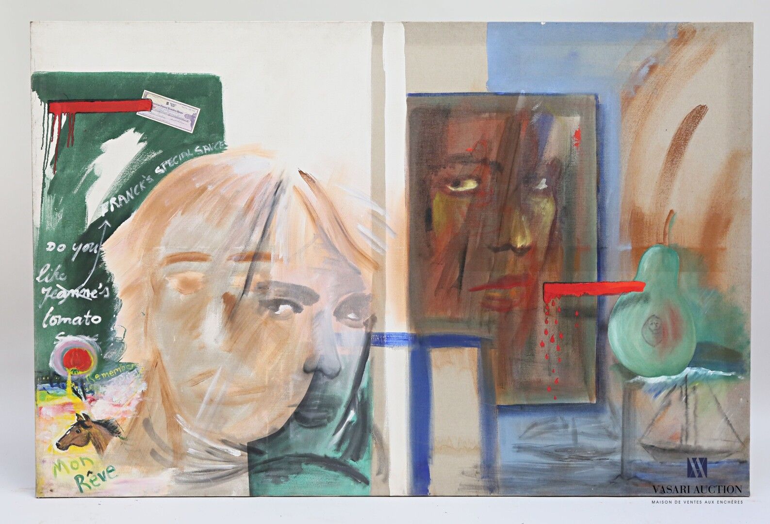 Null 帕萨尼蒂-弗朗西斯科（生于1952年

我的梦想

布面油画

无符号

130 x 194 cm