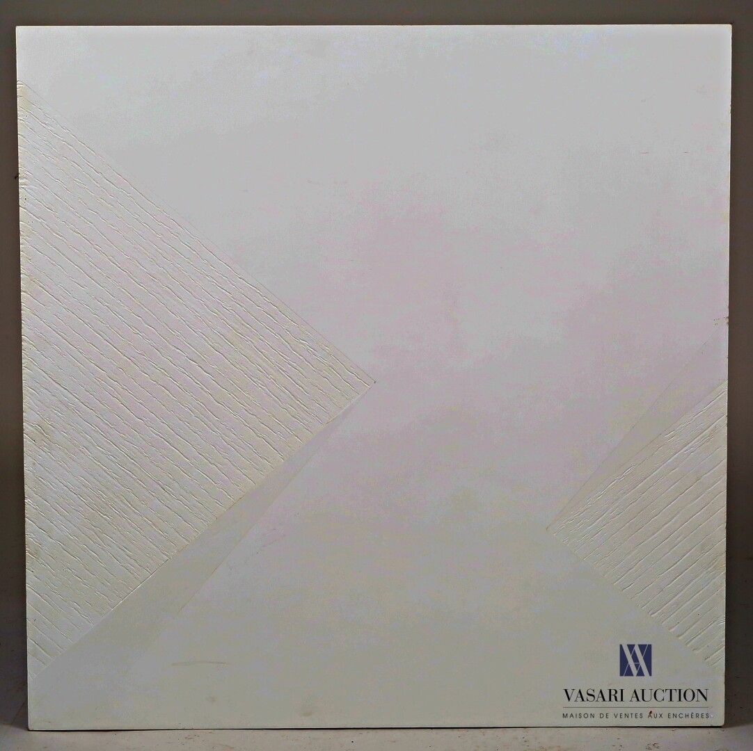 Null 帕萨尼蒂-弗朗西斯科（生于1952年

白色背景上的白色物质

BEFUP DUCTAL (超高性能纤维混凝土)

70 x 70厘米