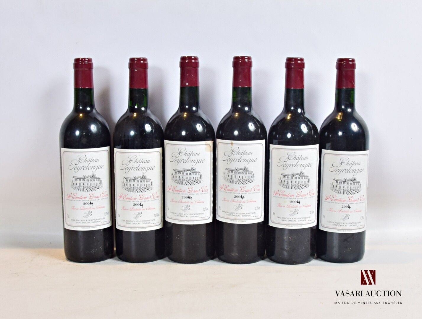 Null 6 bottles Château PEYRELONGUE St Emilion GC 2004 ?

	And. A little stained.&hellip;