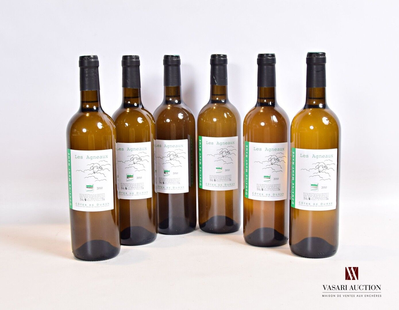 Null 6 Flaschen Domaine MONT RAMÉ weiß "Les Agneaux" Côtes de Duras 2010

	Präse&hellip;