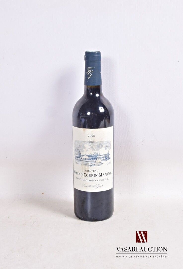 Null 1 bottiglia Château GRAND CORBIN MANUEL St Emilion GC 2008

	Macchiato et. &hellip;