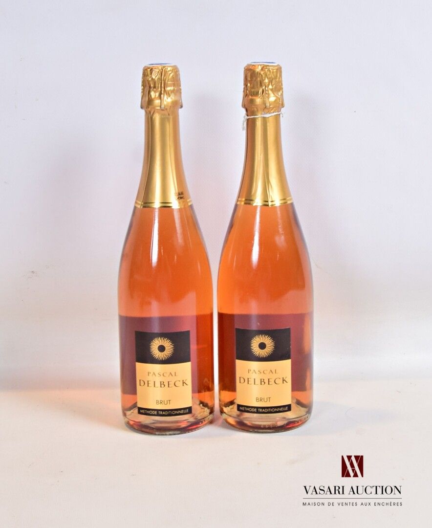 Null 2 bouteilles	Vin mousseux rosé Brut (Méthode Traditionnelle) Pascal DELBECK&hellip;