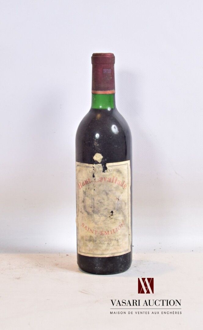 Null 1 bouteille	Château HAUT LAVALLADE	St Emilion GC	1967

	Et. Fanée, tachée e&hellip;
