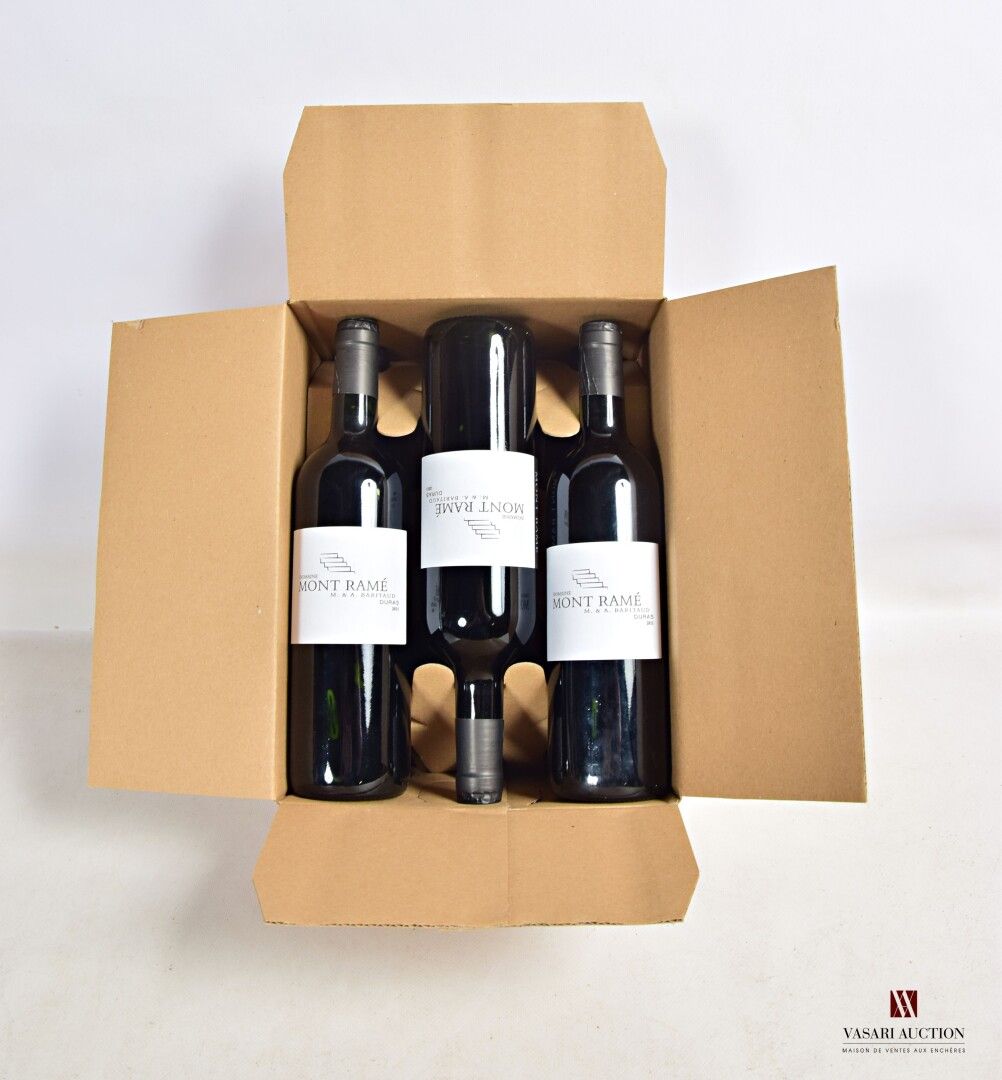 Null 6 bouteilles	Domaine MONT RAMÉ	Côtes de Duras	2011

	Présentation et niveau&hellip;