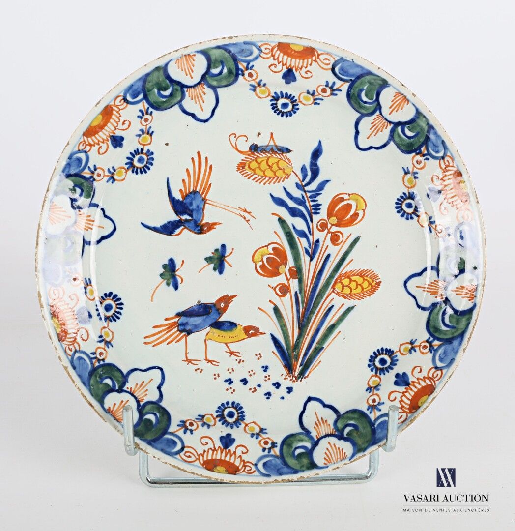 Null DELFT

Earthenware plate with enamelled decoration treated in polychromy of&hellip;