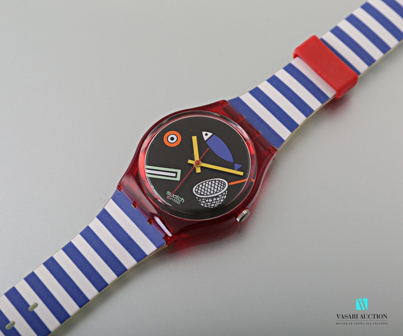 Null SWATCH - FRITTO MISTO - 1993

Plastic case and bracelet.

Movement with qua&hellip;