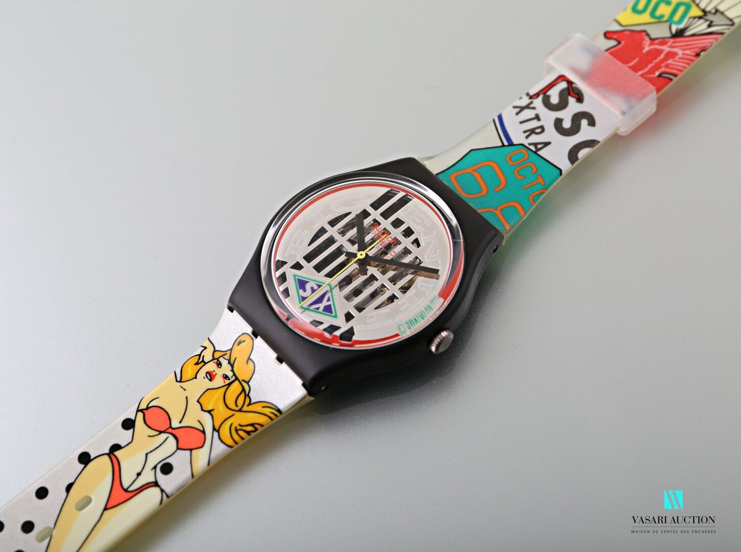 Null SWATCH - BIG ENUFF - 1992

Plastic case and bracelet, metal dial.

Movement&hellip;