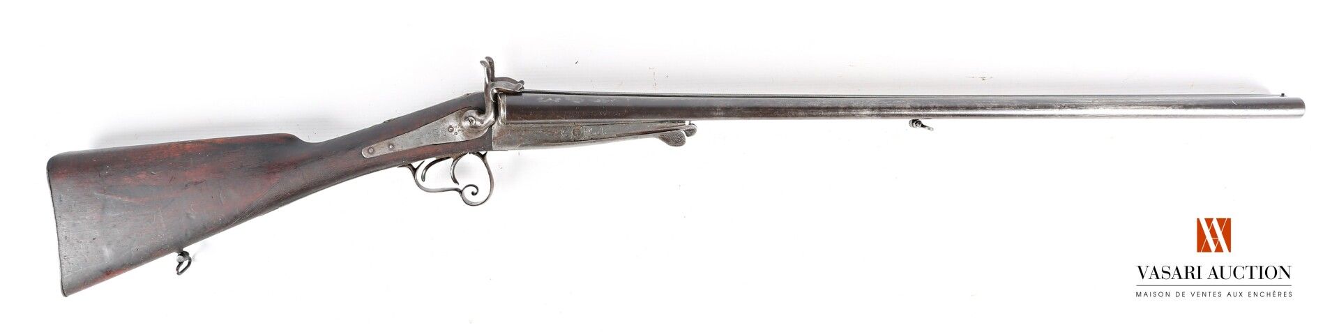 Null Pinfire shotgun gauge 16, barrels in table of 70 cm, opening by key system &hellip;