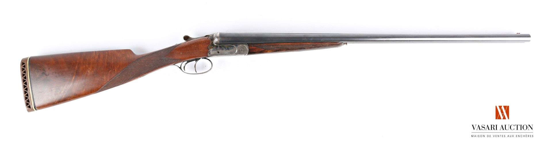 Null Hammerless shotgun, handcrafted in Saint-Etienne, caliber 20/65, 66 cm side&hellip;