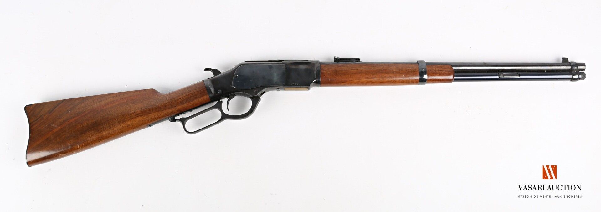 Null Navy Arms Co. Ridgefield N.J.型温彻斯特卡宾枪73口径22长步枪，精湛的A.UBERTI & C.制造。Gardonne &hellip;