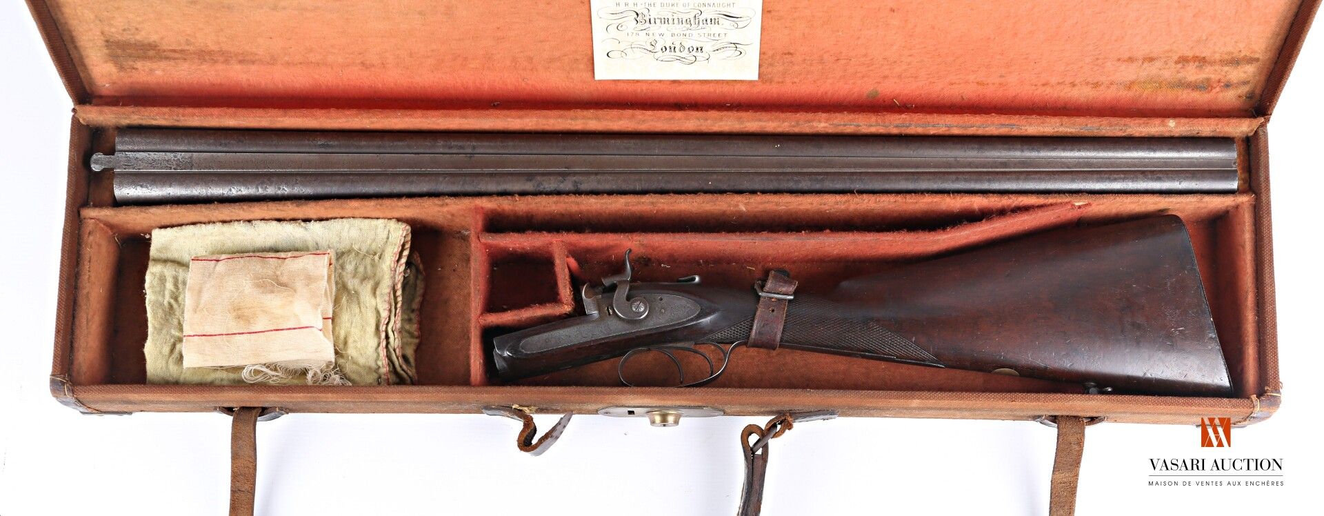 Null Escopeta WESTLEY RICHARDS LONDON modelo "barra en madera", calibre 12-65, p&hellip;
