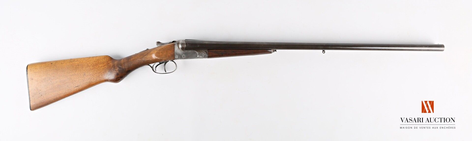 Null Hammerless shotgun of manufacture stéphanoise, juxtaposed barrels of 68 cm &hellip;