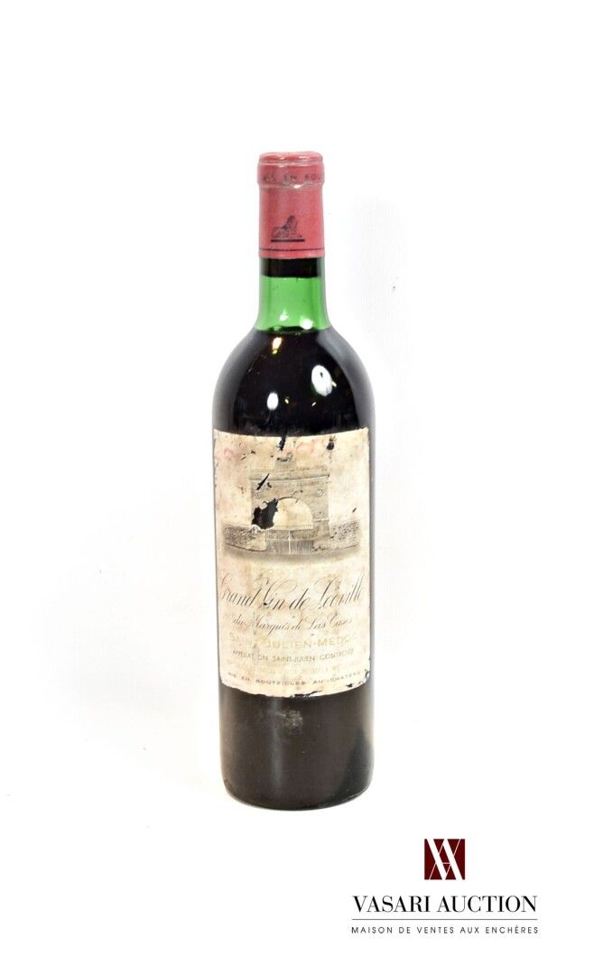 Null 1 bottle Château LÉOVILLE LAS CASES St Julien GCC 1970

	Faded, stained and&hellip;