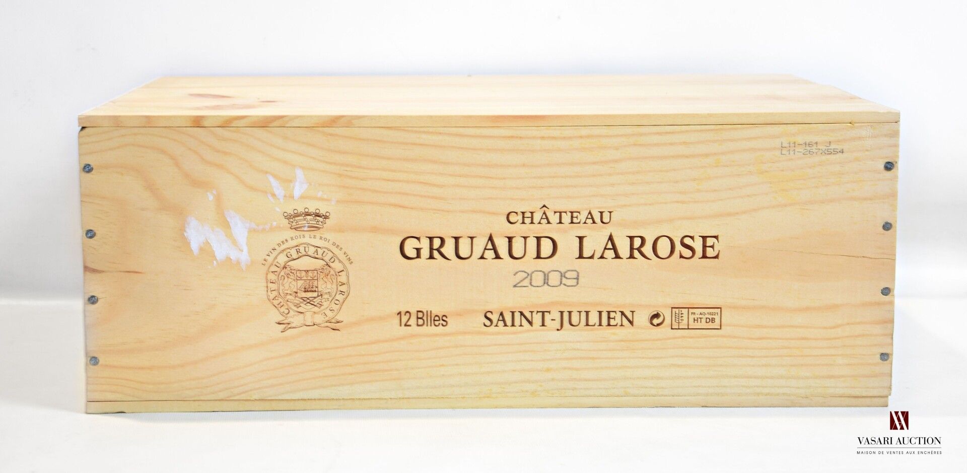 Null 12 Flaschen Château GRUAUD LAROSE St Julien GCC 2009.

	CBO NI.