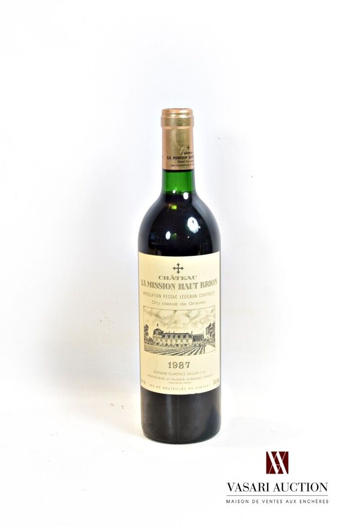Null 1 bottiglia Château LA MISSION HAUT BRION Graves CC 1987

	Condizioni eccel&hellip;