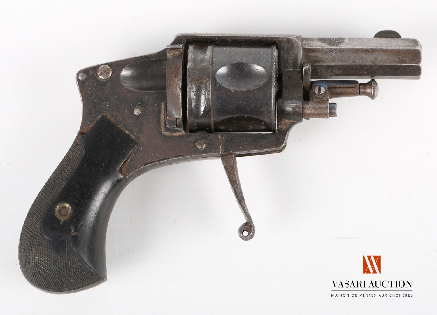Null Revolver de poche hammerless calibre .320, canon octogonal rayé de 4,5 cm, &hellip;