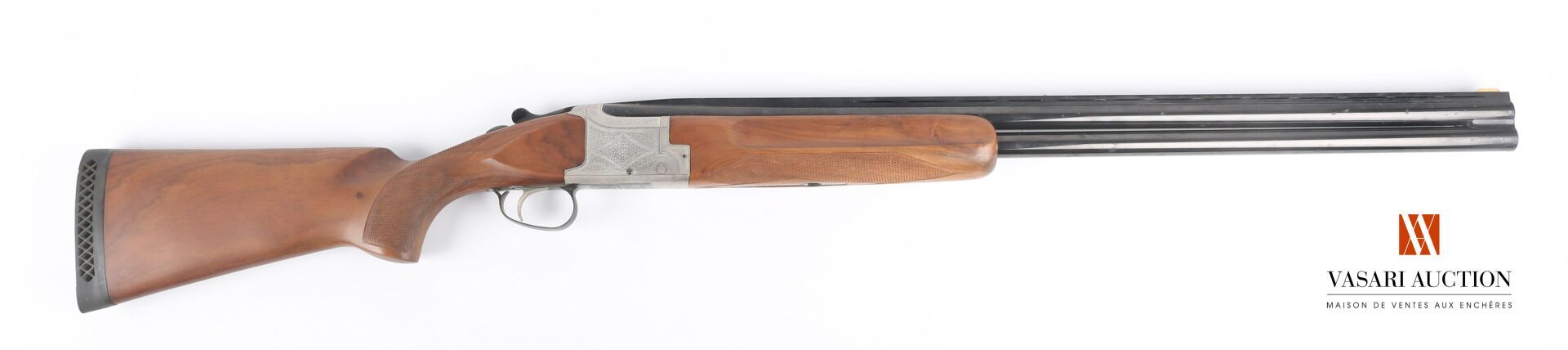 Null WINCHESTER shotgun model 91 caliber 12-70, 74 cm stacked barrels, ¼ and ful&hellip;