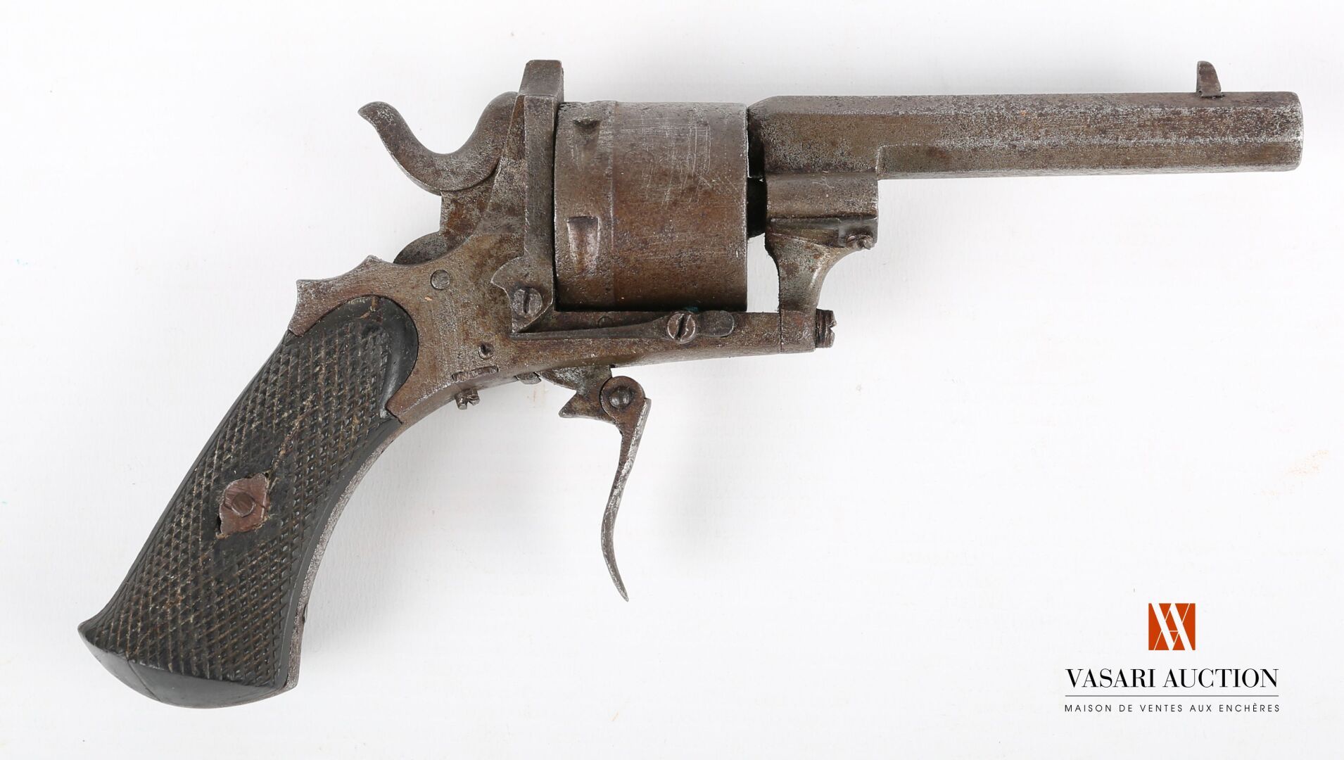 Null Revolver mit offenem Rahmen, Zentralfeuer Kaliber .320, 8,2 cm langer, gezo&hellip;