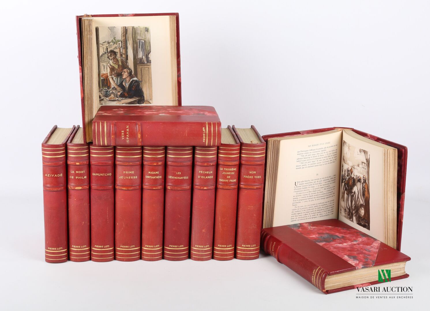 Null [PIERRE LOTI]

Complete suite of fifteen volumes:

- Ramuntcho - Paris, Cal&hellip;