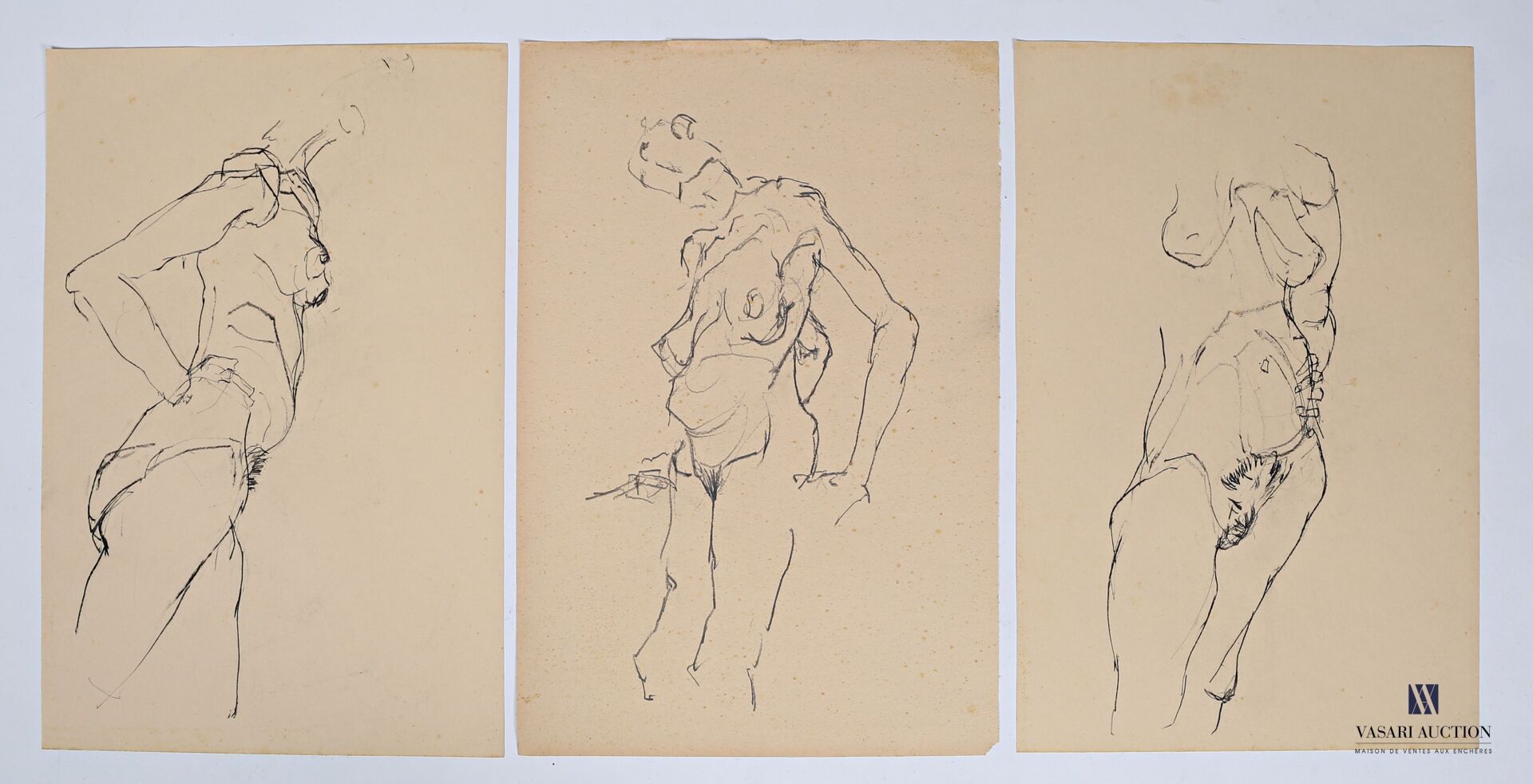 Null HAISLEY Robert (1946-2020)

Figures nues contemporaines

Trois croquis au c&hellip;