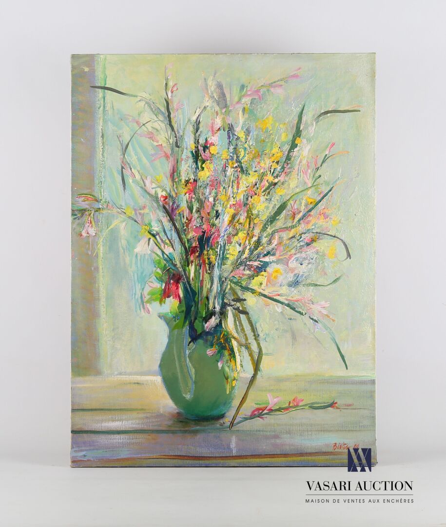 Null BISTES Bernard (né en 1941)

Bouquet de fleurs en pot

Huile sur toile

Sig&hellip;