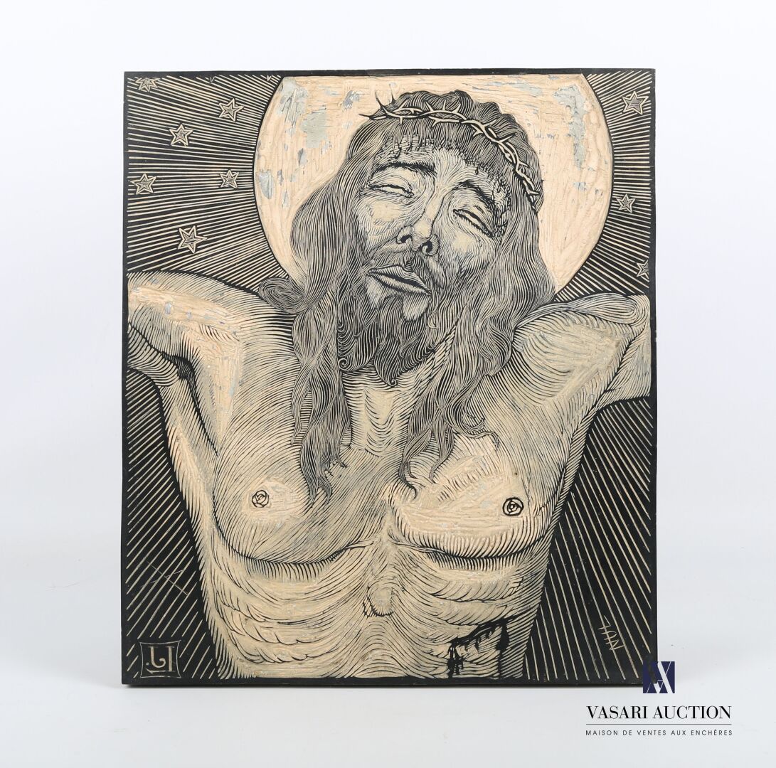 Null JOU Luis Felipe Vicente (1882-1968)

Gravierte Holzplatte, die Christus mit&hellip;