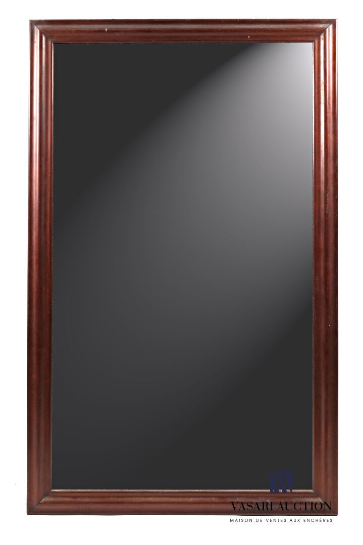 Null Specchio rettangolare in legno modellato

(lieve usura e fori di tarlo)

13&hellip;
