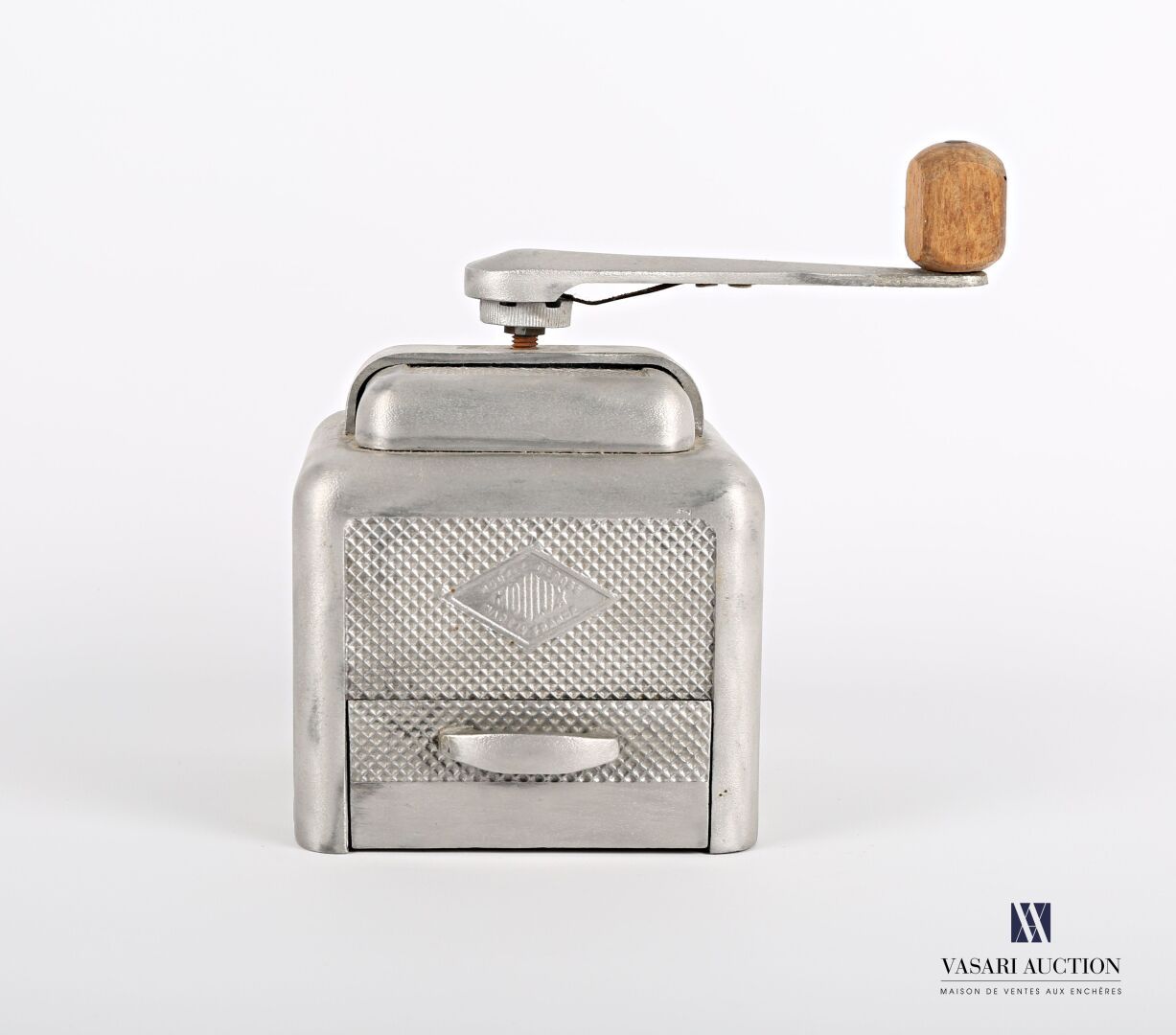 Moulux Coffee Grinder In Silver Painted