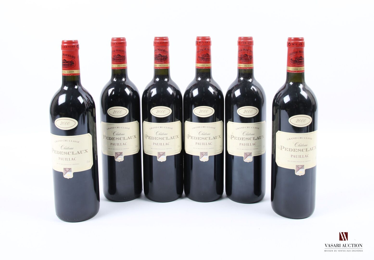 Null 6 bouteilles	Château PÉDESCLAUX	Pauillac GCC	2000
	Et. Impeccables. N : 2 m&hellip;