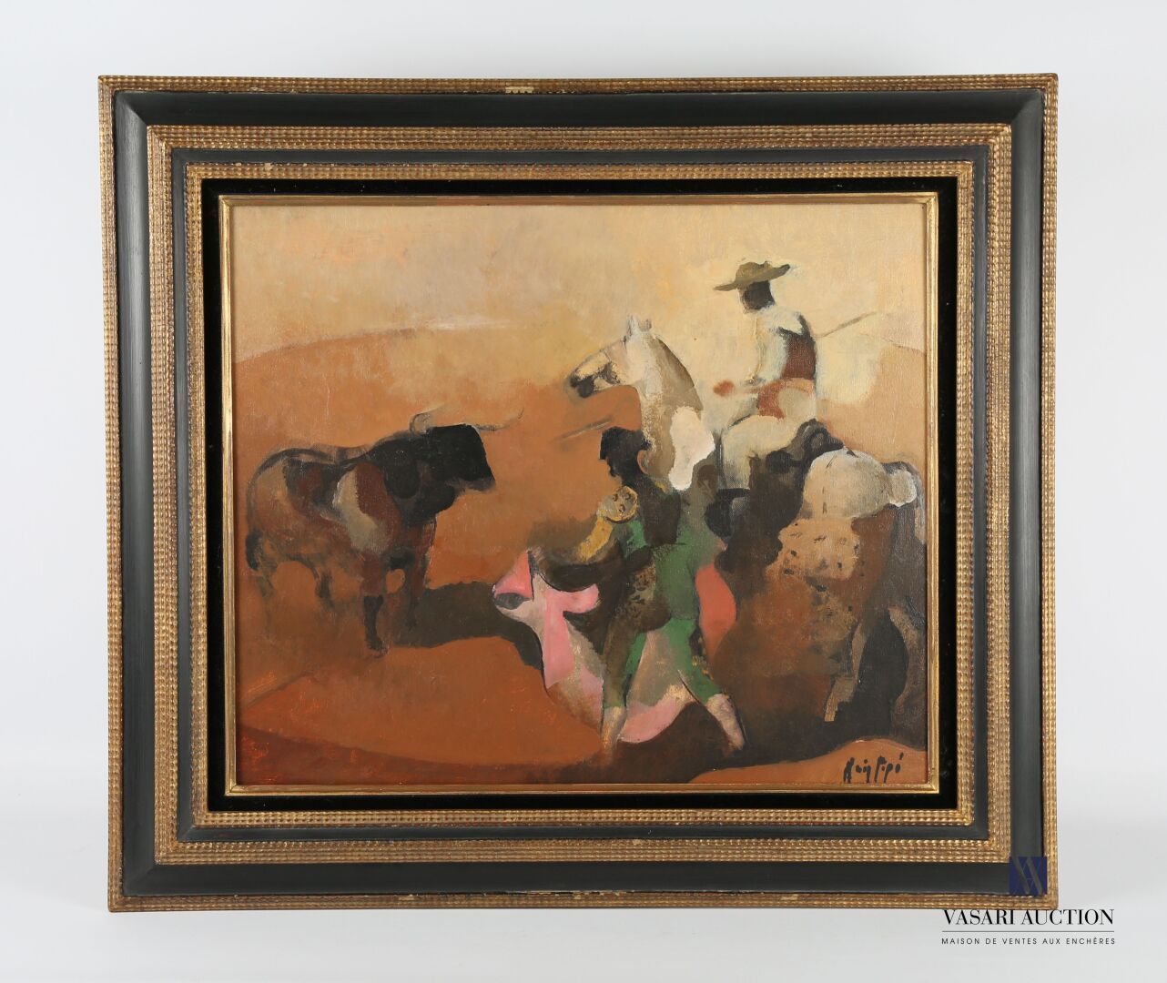 Null RUIZ PIPO Manolo (1929-1999)
The picador
Oil on canvas
Signed lower right
4&hellip;