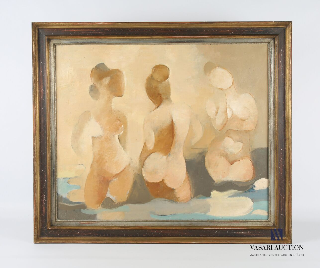 Null 鲁伊斯-皮波-马诺洛(1929-1999)
三种恩典
布面油画
左下方有签名的痕迹
54 x 65厘米
有框作品