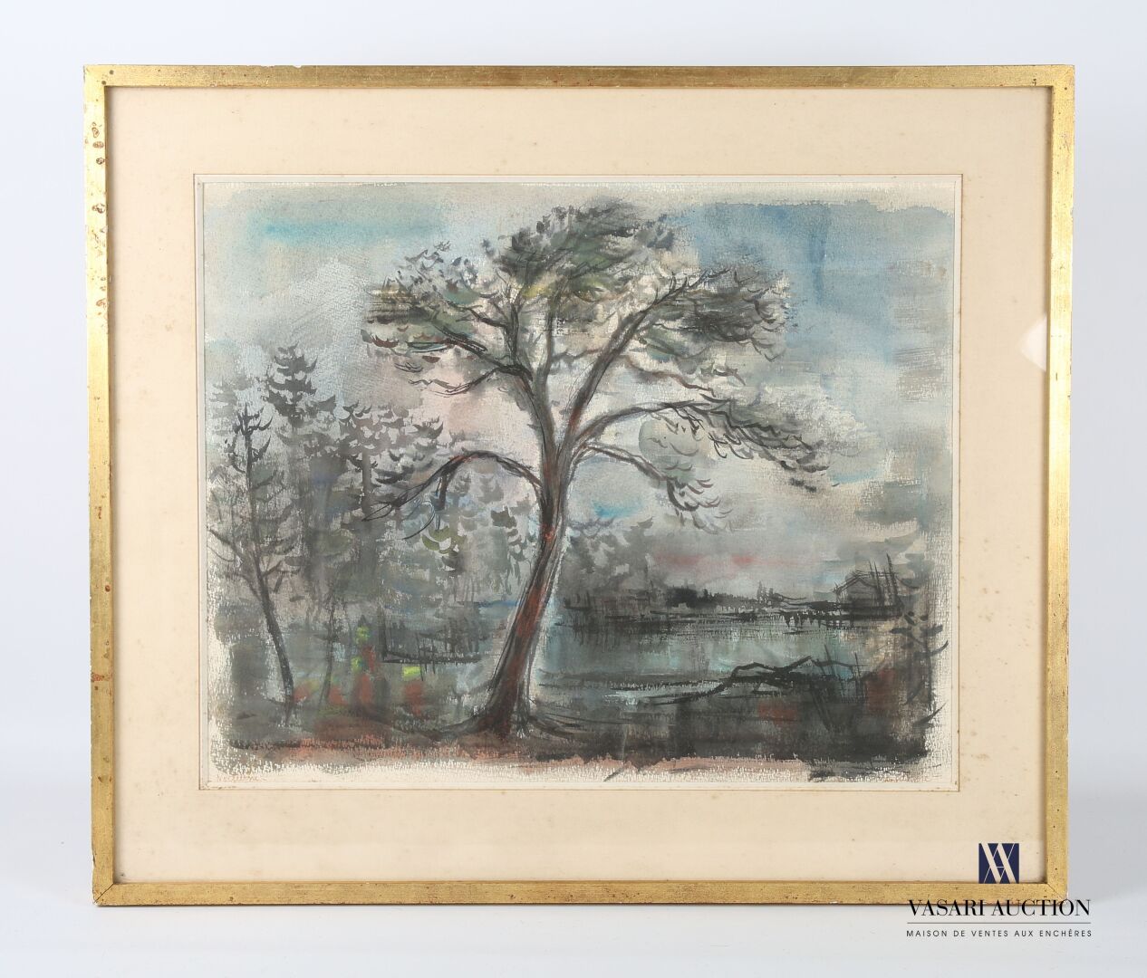 Null CARRERE Jean Gérard (geboren 1922)
Nocturne
Aquarell auf Papier
Unten recht&hellip;