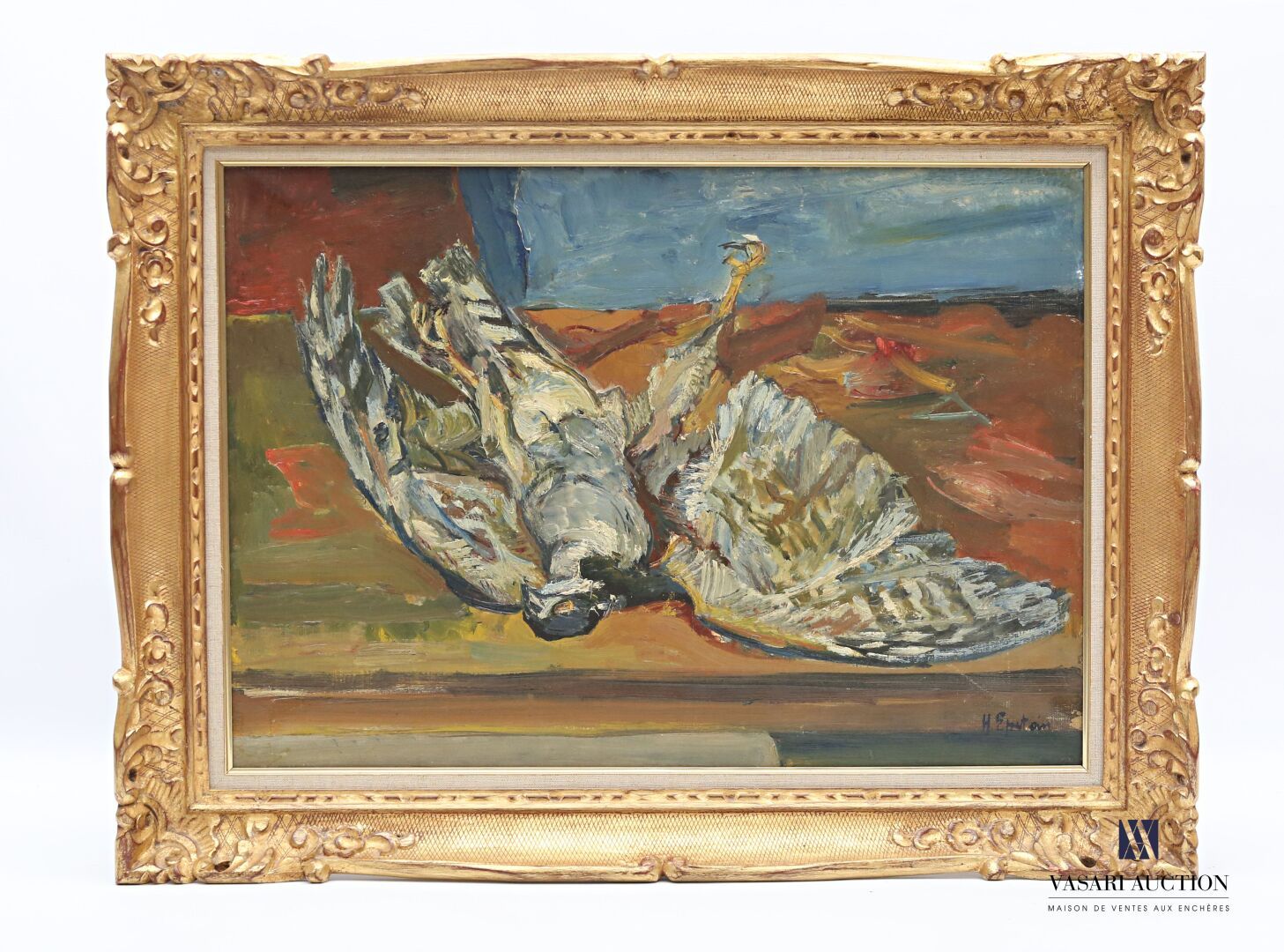 Null 亨利-埃普斯泰因(1892-1944)
猎鹰
布面油画
右下方有签名
46 x 65厘米
有框作品