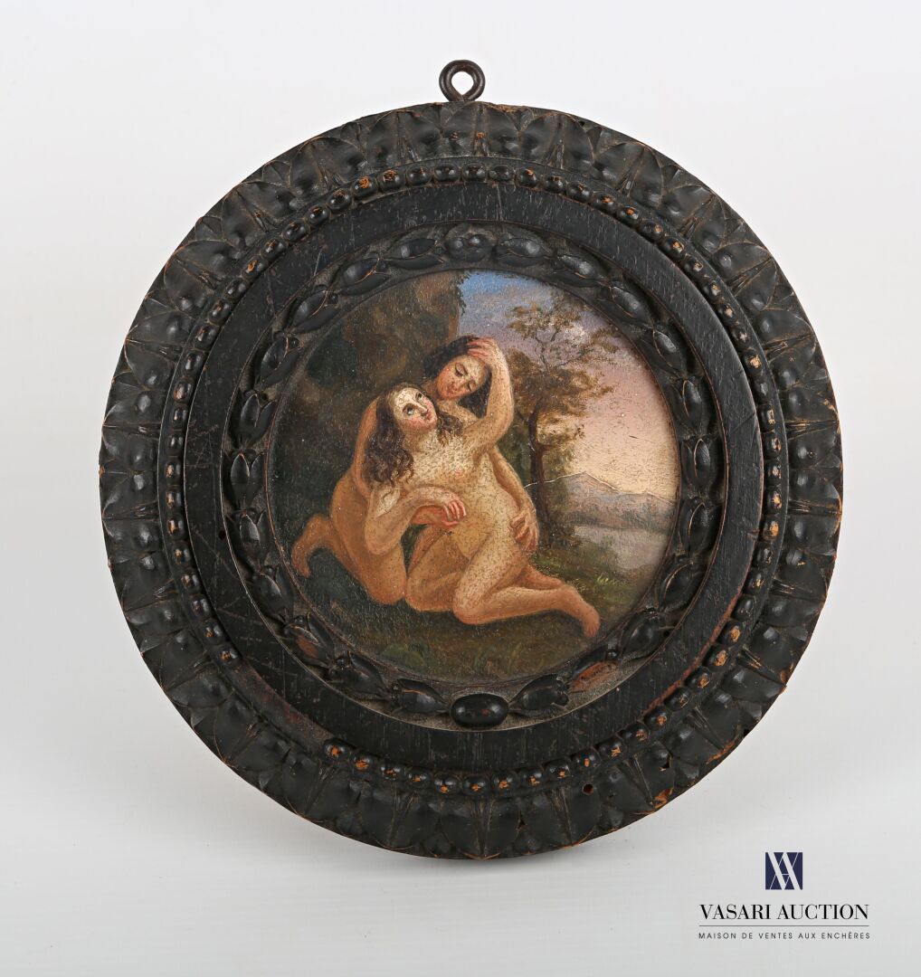 Null ITALIAN school of the beginning of the 19th century
Adam and Eve 
Paper mar&hellip;