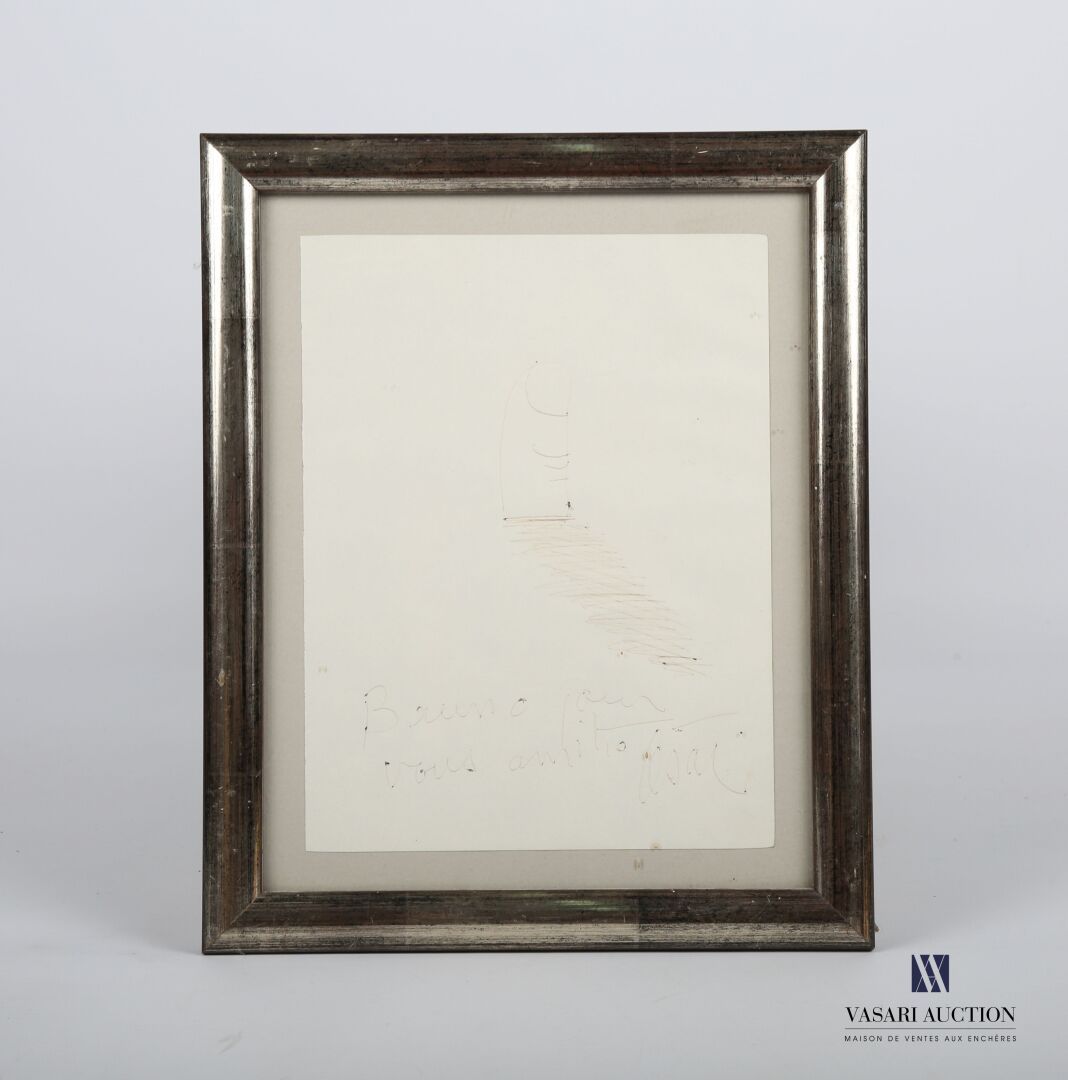 Null CÉSAR (1921-1998)
Pouce 
Dessin à l'encre brune sur papier
Signé en bas à d&hellip;