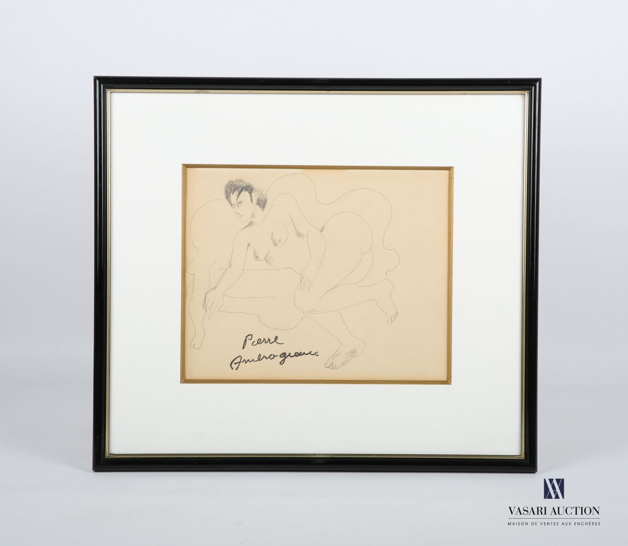 Null AMBROGIANI Pierre (1907-1985)
躺在沙发上的女人
纸上铅笔
左下方有签名
22 x 27,5 cm (展出中)
