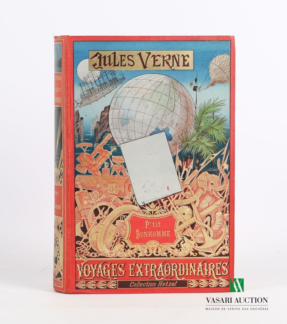 P4 [儒勒-凡尔纳/赫泽尔]
VERNE Jules - P't-Bonhomme - Paris, Bibliothèque d'éducation et &hellip;