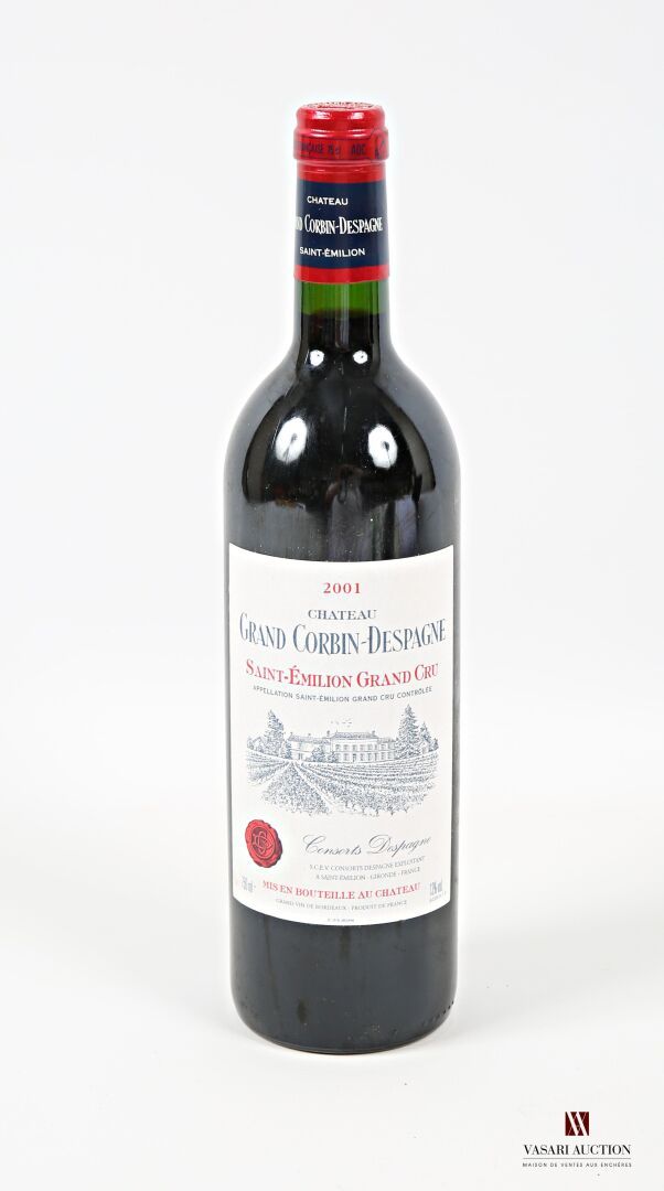 Null 1 bouteille	Château GRAND CORBIN-DESPAGNE	St Emilion GCC	2001
	Présentation&hellip;