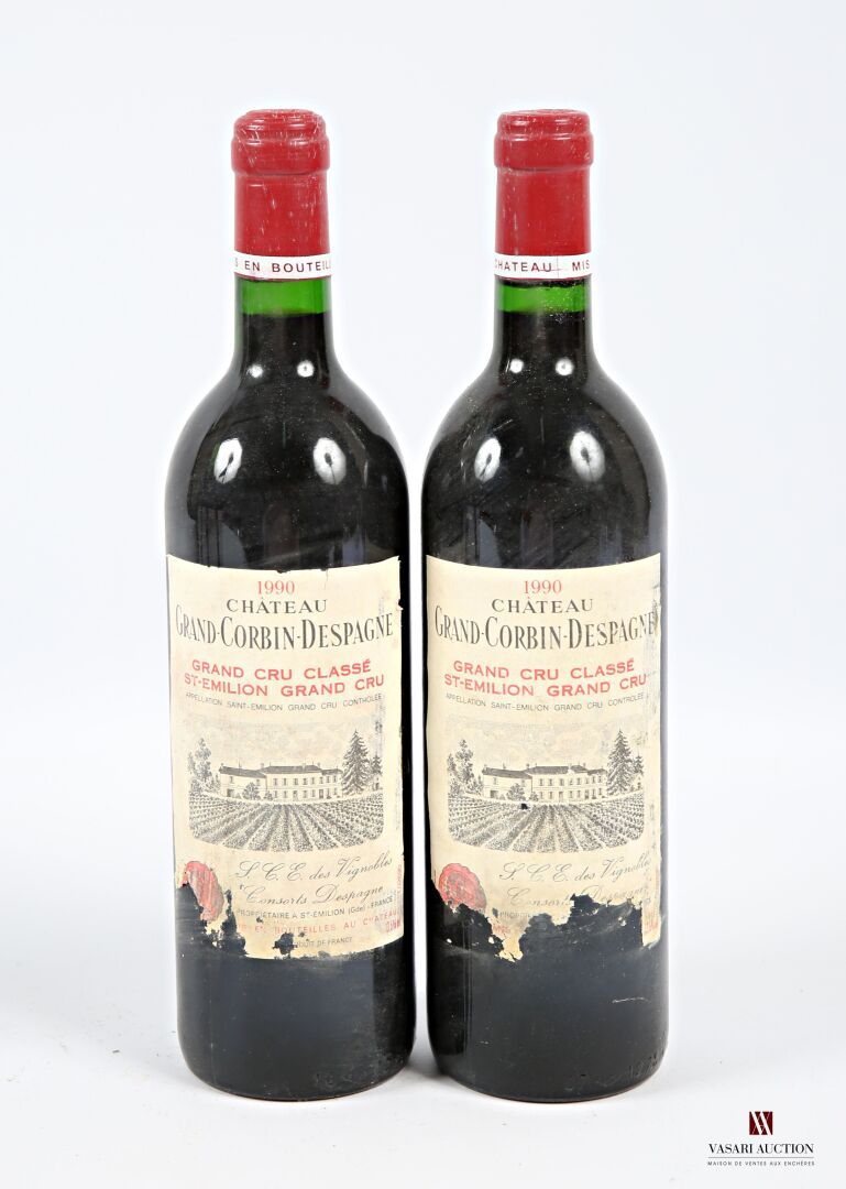 Null 2 bouteilles	Château GRAND CORBIN DESPAGNE	St Emilion GCC	1990
	Et. Un peu &hellip;