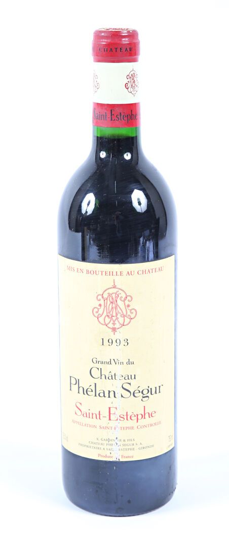 Null 1 bouteille	Château PHÉLAN SÉGUR	St Estèphe	1993
	Et. Tachée et un peu usée&hellip;