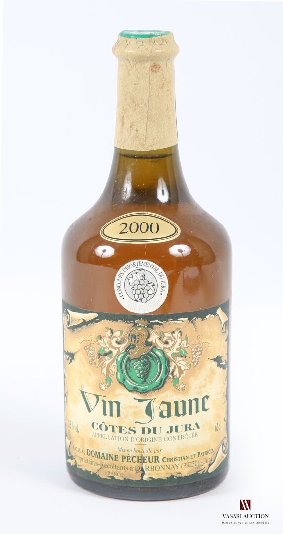 Null 1 bouteille	VIN JAUNE mise Domaine Pécheur Prop.		2000
	Présentation et niv&hellip;