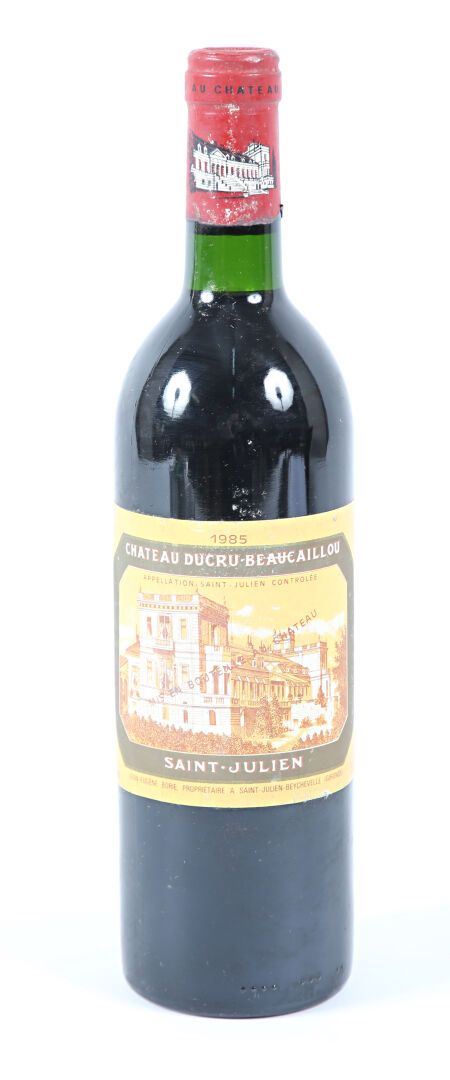 Null 1 bouteille	Château DUCRU BEAUCAILLOU	St Julien GCC	1985
	Et. Fanée et tach&hellip;