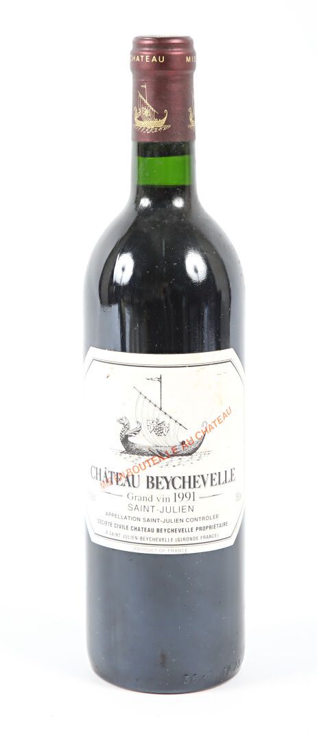 Null 1 bouteille	Château BEYCHEVELLE	St Julien GCC	1991
	Et. Tachée. N : mi/bas &hellip;