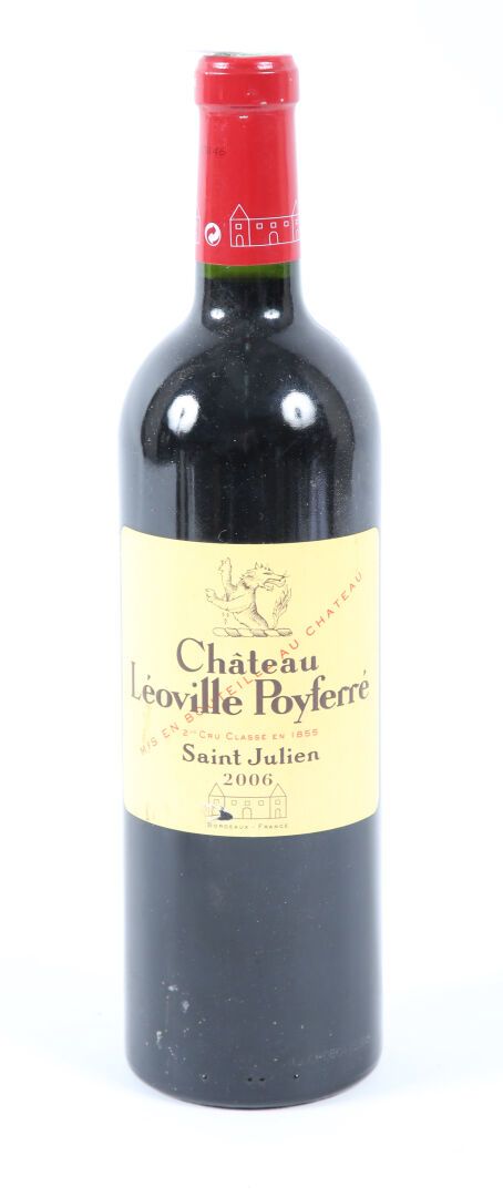 Null 1 botella Château LÉOVILLE POYFERRÉ St Julien GCC 2006
	Et. Ligeramente man&hellip;