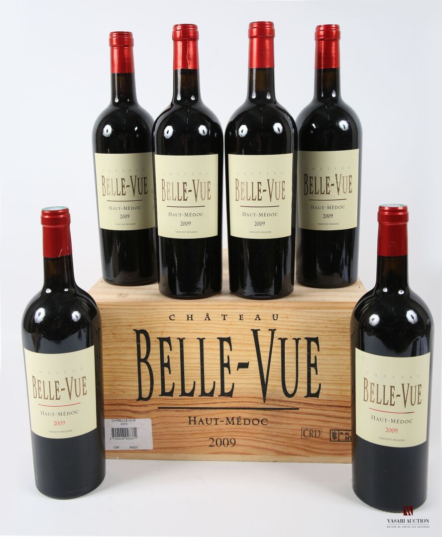 Null 6 bouteilles	Château BELLE-VUE	Haut Médoc	2009
	Présentation et niveau, imp&hellip;
