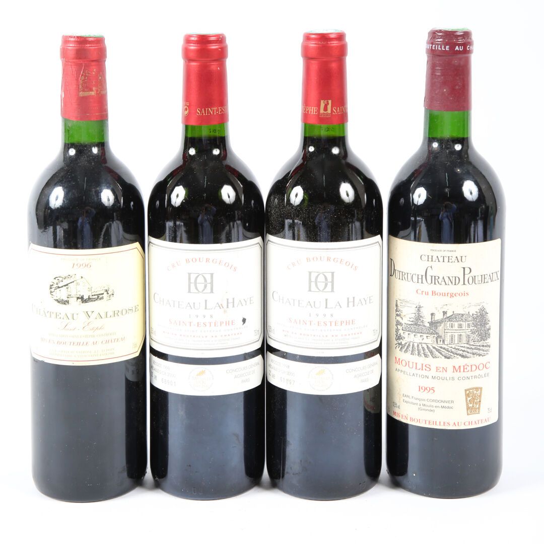 Null Lot de 4 blles comprenant :		
1 bouteille	Château DUTRUCH GRAND POUJEAUX	Mo&hellip;