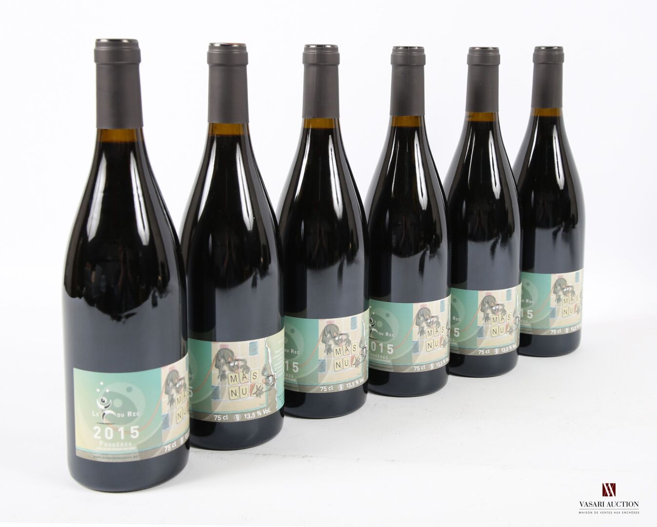 Null 6 bouteilles	FAUGÈRES Le Fou du Rec mise Domaine Mas Nuy		2015
	Présentatio&hellip;